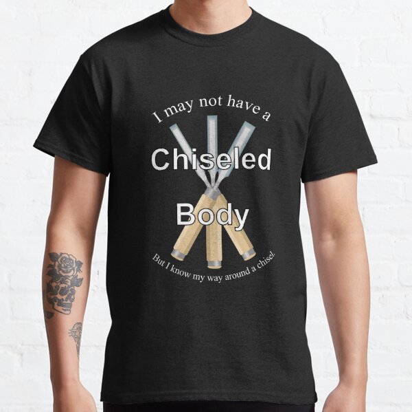 Chiseled Body (for dark backgrounds) Classic T-Shirt