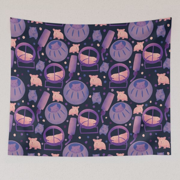 Item preview, Hamster Love in Purple designed and sold by Booneb.