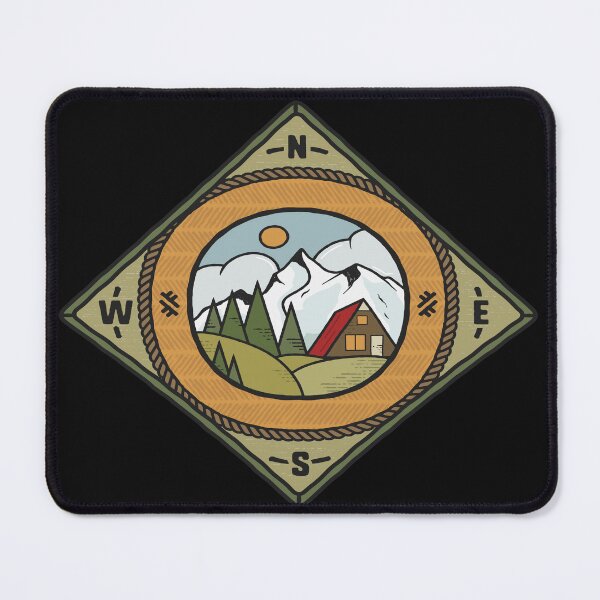 Item preview, Travel Far Enough Patch designed and sold by joabaj.