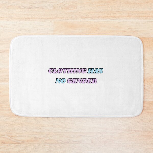 Item preview, CLOTHING HAS NO GENDER pink and blue designed and sold by Inspirationmotivation.
