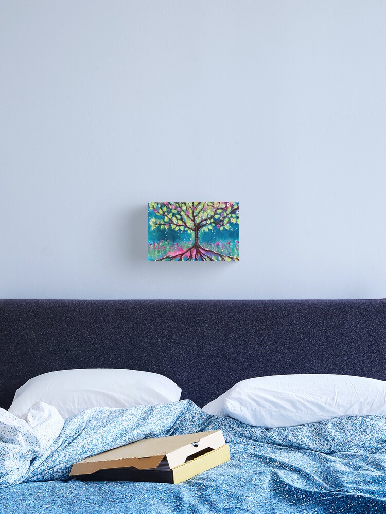 Thumbnail 2 of 3, Canvas Print, Rooted Expansion designed and sold by margarettrost.