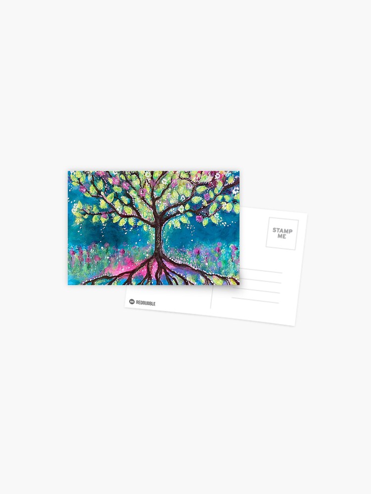 Thumbnail 1 of 2, Postcard, Rooted Expansion designed and sold by margarettrost.