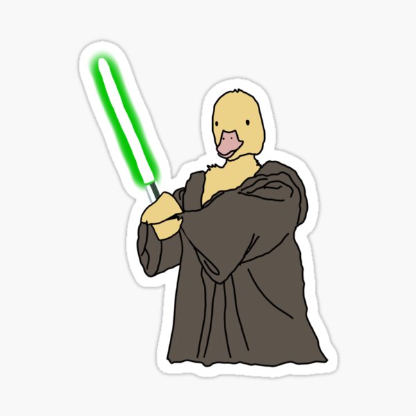 Aperçu de l'œuvre  Canard Jedi créée et vendue par marnilauren.