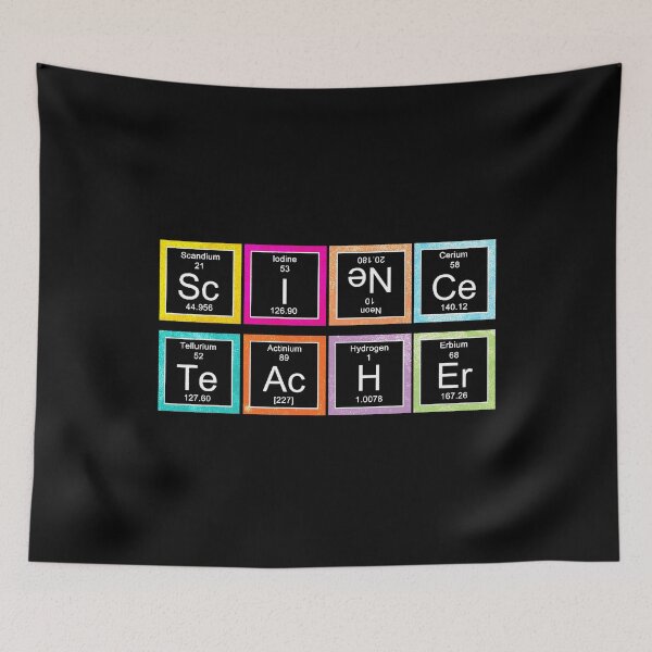 Item preview, science teacher designed and sold by Mila1946.
