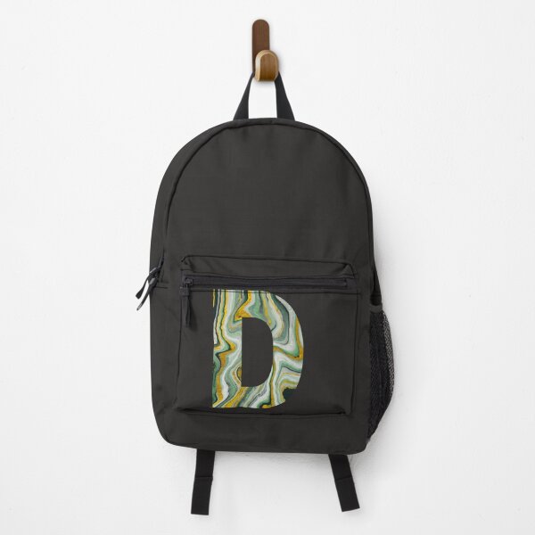 Item preview, The Letter D Green Marble Font designed and sold by smiledeer78.