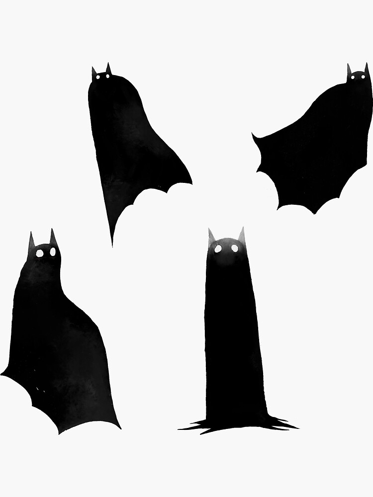 batblob sticker pack by addersmire