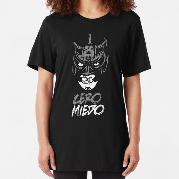 Cero Miedo - Pentagon Dark Lucha Underground Wrestler Slim Fit T-Shirt