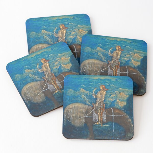 Item preview, A KNIGHT RODE ON THE HORSE  Swedish Fairy Tale designed and sold by BulganLumini.