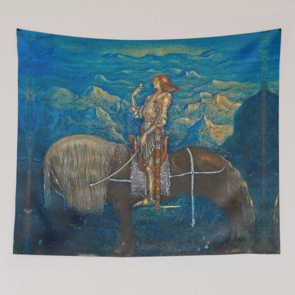 Item preview, A KNIGHT RODE ON THE HORSE  Swedish Fairy Tale designed and sold by BulganLumini.