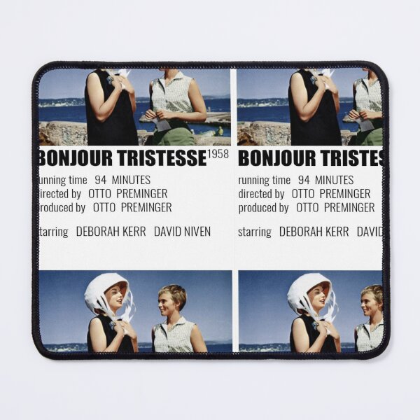 Item preview, Bonjour Tristesse Alternative Poster designed and sold by rosesbwayshop.