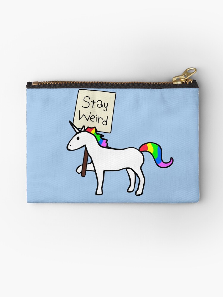 Unicorn zipper pouch hot sale