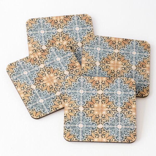 Item preview, Portuguese tiles Azulejos mosaic boho bohemian  designed and sold by StudioAkubi.