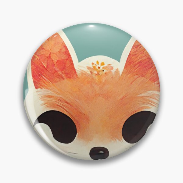 Item preview, Icon Red Fox designed and sold by CuteFluffyArt.