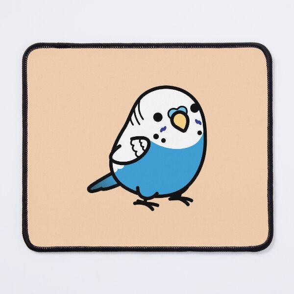 Item preview, Chubby Blue Budgie - Male designed and sold by birdhism.