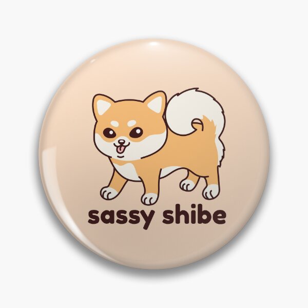 Item preview, Sassy Shibe - Shiba Inu - Red designed and sold by NoreenDesigns.