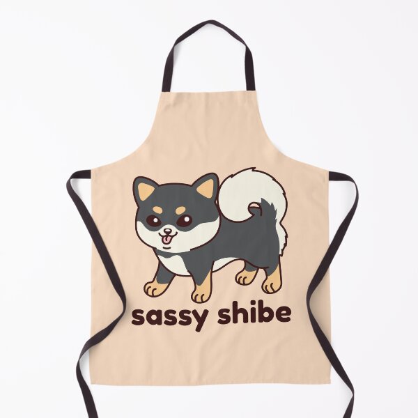 Artikelvorschau, Sassy Shibe - Shiba Inu - Schwarz und Braun entworfen und verkauft von NoreenDesigns.
