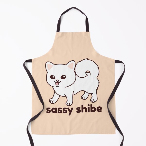 Item preview, Sassy Shibe - Shiba Inu - White designed and sold by NoreenDesigns.