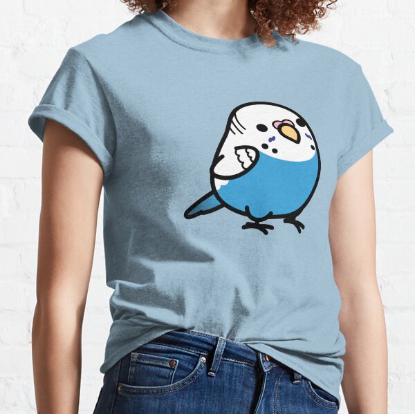 Chubby Blue Budgie - Female Classic T-Shirt