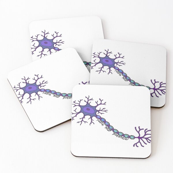 Item preview, Reach Your Potential - Neuron Brain Motivation  designed and sold by J Bigglesworth.