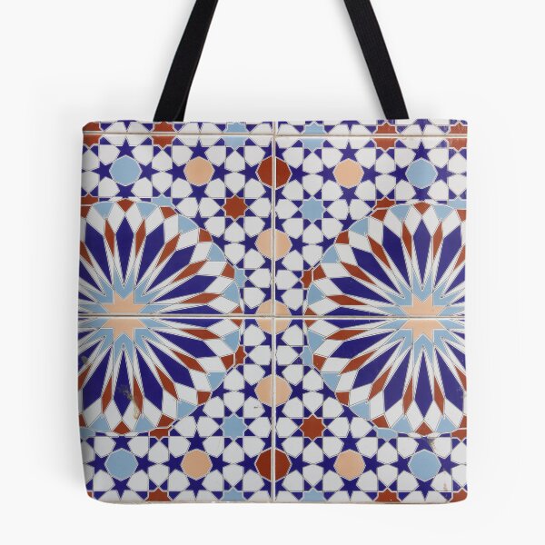 Item preview, Morocco Colorful Tiles Mosaic Boho Bohemian  designed and sold by StudioAkubi.