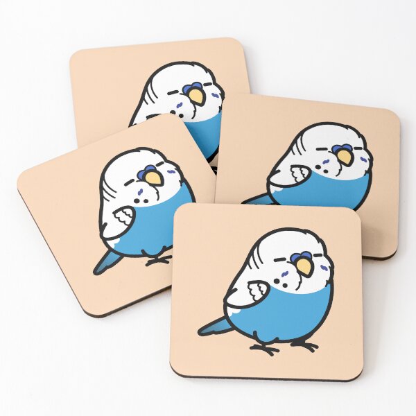 Item preview, Chubby English Blue Budgie - Male designed and sold by birdhism.