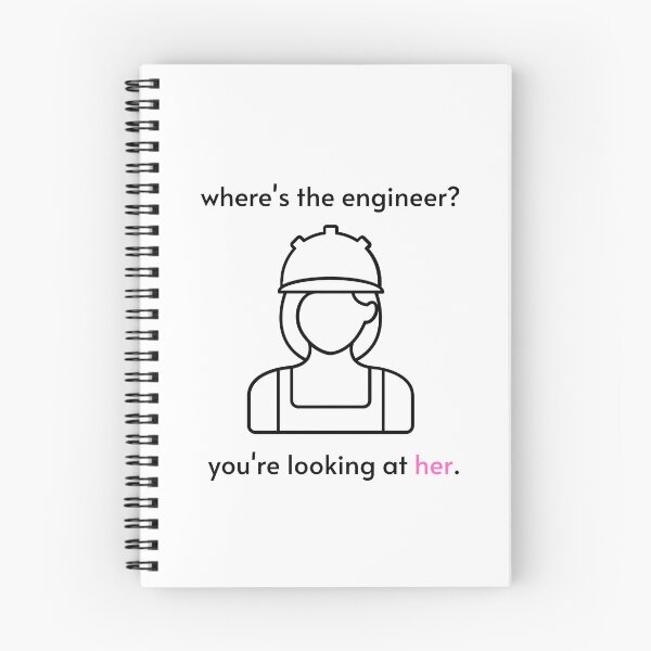 Item preview, where's the engineer? you're looking at her. designed and sold by emilykroll.