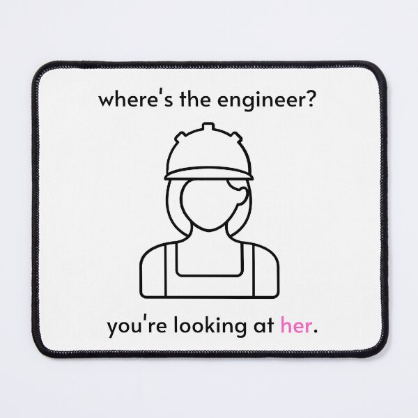 Item preview, where's the engineer? you're looking at her. designed and sold by emilykroll.