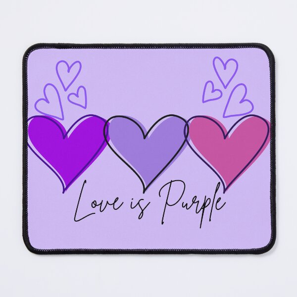 Item preview, Purple Hearts, Purple Hearts, Love is Purple designed and sold by nisscreations.