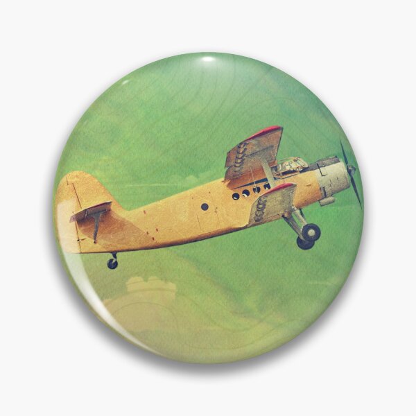 Item preview, Vintage Biplane designed and sold by GoldfinchStore.