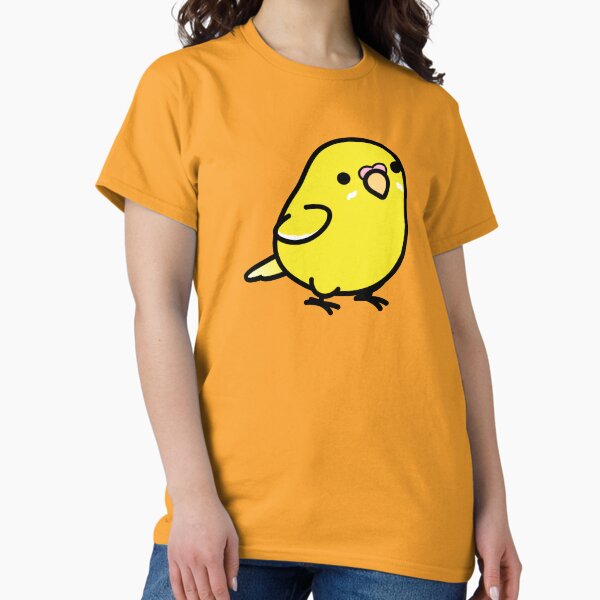 Item preview, Chubby Yellow Lutino Budgie Parakeet designed and sold by birdhism.