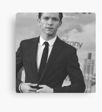 Suited Tom Holland Canvas Print