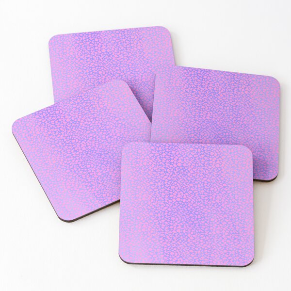Item preview, Bright Neon Purple and Lilac Tones Leopard Pattern designed and sold by theprintedclub.