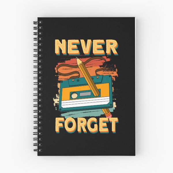 Item preview, Retro Cassette Tape Never forget 80s 90s designed and sold by Ibu83.