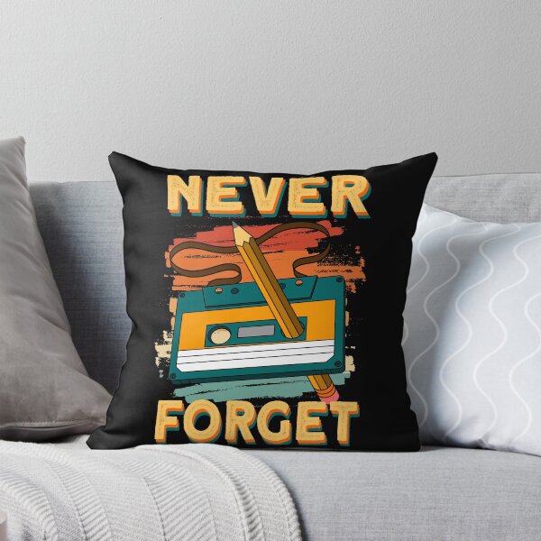 Item preview, Retro Cassette Tape Never forget 80s 90s designed and sold by Ibu83.
