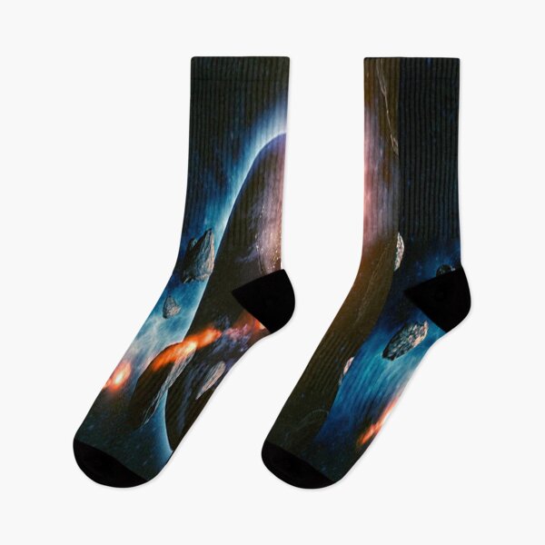 Item preview, Colorful Vector Design Graphic for Saturn, Mars, Jupiter, Universe, Space, fire works on black background72 designed and sold by AnadAA.