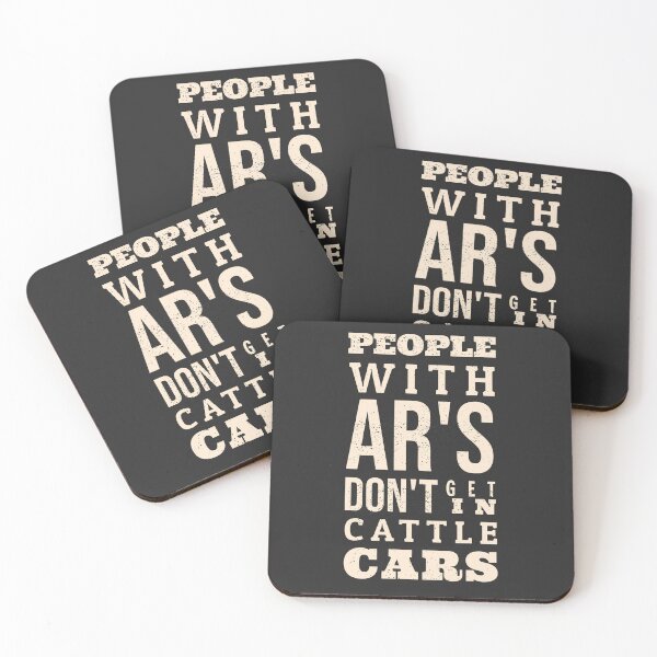 Item preview, People With Ars Dont Get In Cattle Cars designed and sold by zeg-shop.