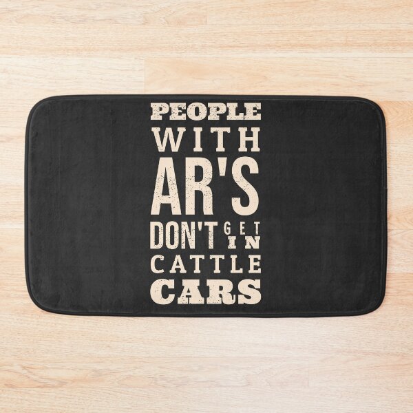 Item preview, People With Ars Dont Get In Cattle Cars designed and sold by zeg-shop.