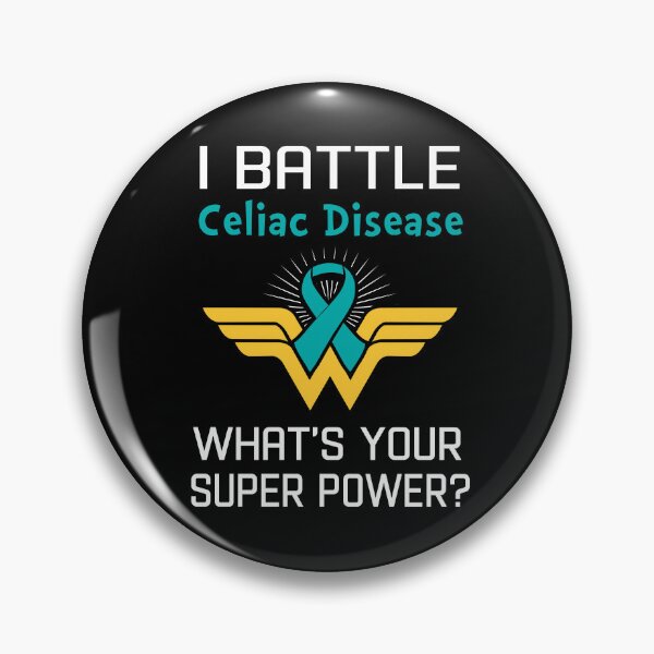 Item preview, I Battle Celiac Disease What's Your Super Power Support Celiac Disease Warrior Gifts  designed and sold by Sabfit.