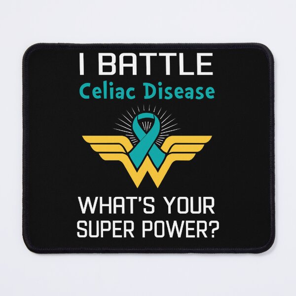 Item preview, I Battle Celiac Disease What's Your Super Power Support Celiac Disease Warrior Gifts  designed and sold by Sabfit.