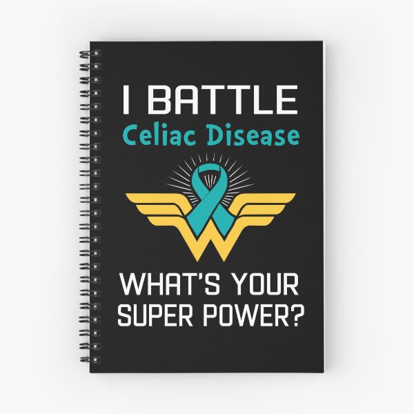 Item preview, I Battle Celiac Disease What's Your Super Power Support Celiac Disease Warrior Gifts  designed and sold by Sabfit.