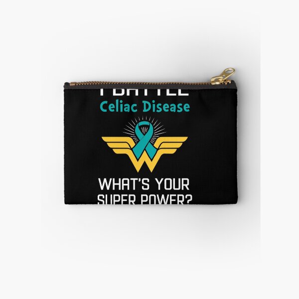 Item preview, I Battle Celiac Disease What's Your Super Power Support Celiac Disease Warrior Gifts  designed and sold by Sabfit.