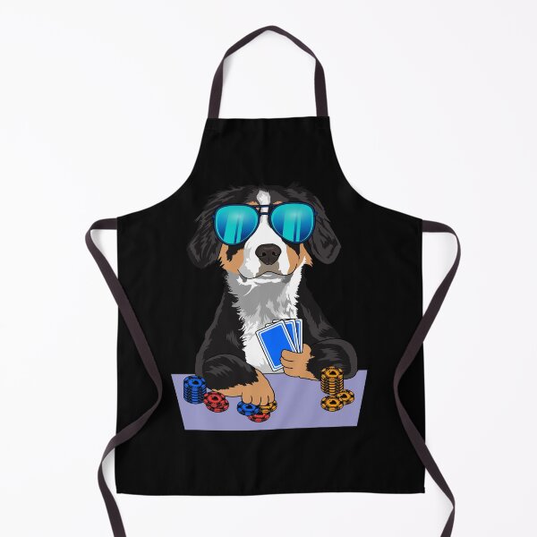 Item preview, Bernese mountain dog Plays Poker designed and sold by Ibu83.