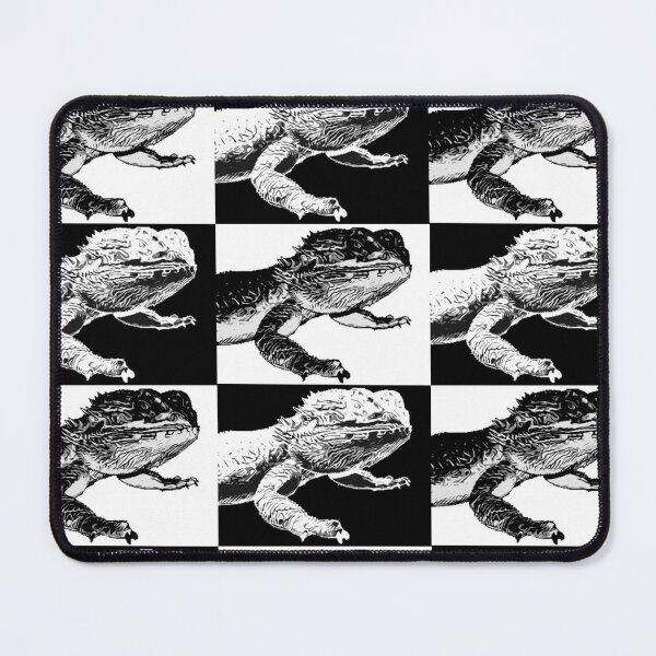 Item preview, Bearded Dragon Pattern Black and White designed and sold by TB2018.