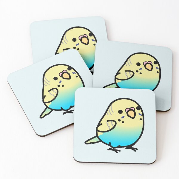 Item preview, Chubby Rainbow Spangle Budgie - Female designed and sold by birdhism.