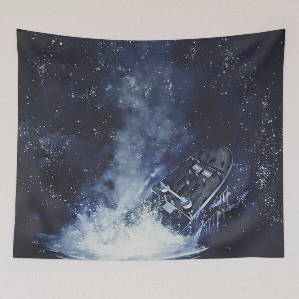 Item preview, The Final Plunge | Titanic painting designed and sold by Eliott Sontot.