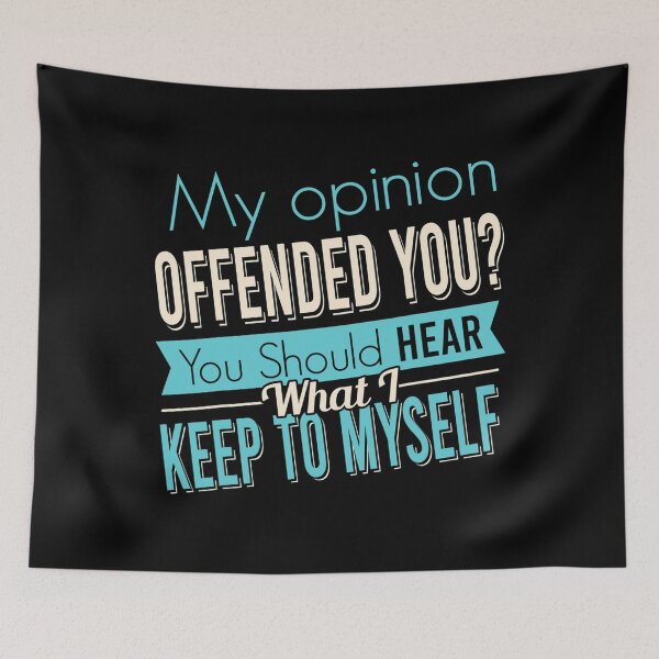 Item preview, Funny Sarcastic My Opinion Offended You Tshirt designed and sold by timelymetaphor4.