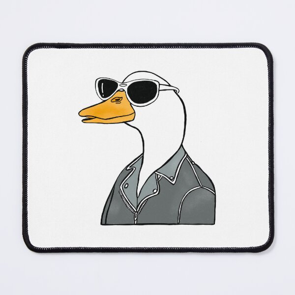 Item preview, Cool duck duck with sunglasses sunglasses duck vintage motorbike designed and sold by Tropical Blood.