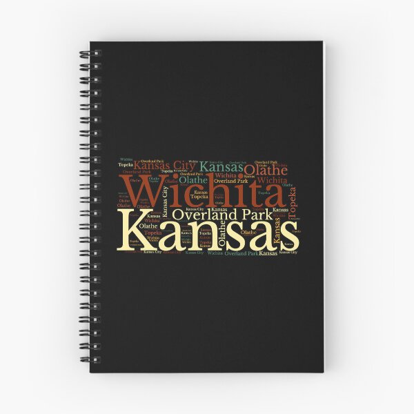 Item preview, Kansas Map and Cities designed and sold by labatchino10.
