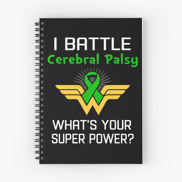 Item preview, I Battle Cerebral Palsy What's Your Super Power Support Cerebral Palsy Warrior Gifts  designed and sold by Sabfit.