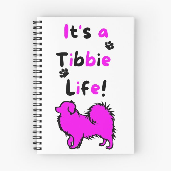 Item preview, Fun It's a Tibbie Life! Tibetan Spaniel Design - Pink designed and sold by Monica C. Webster.